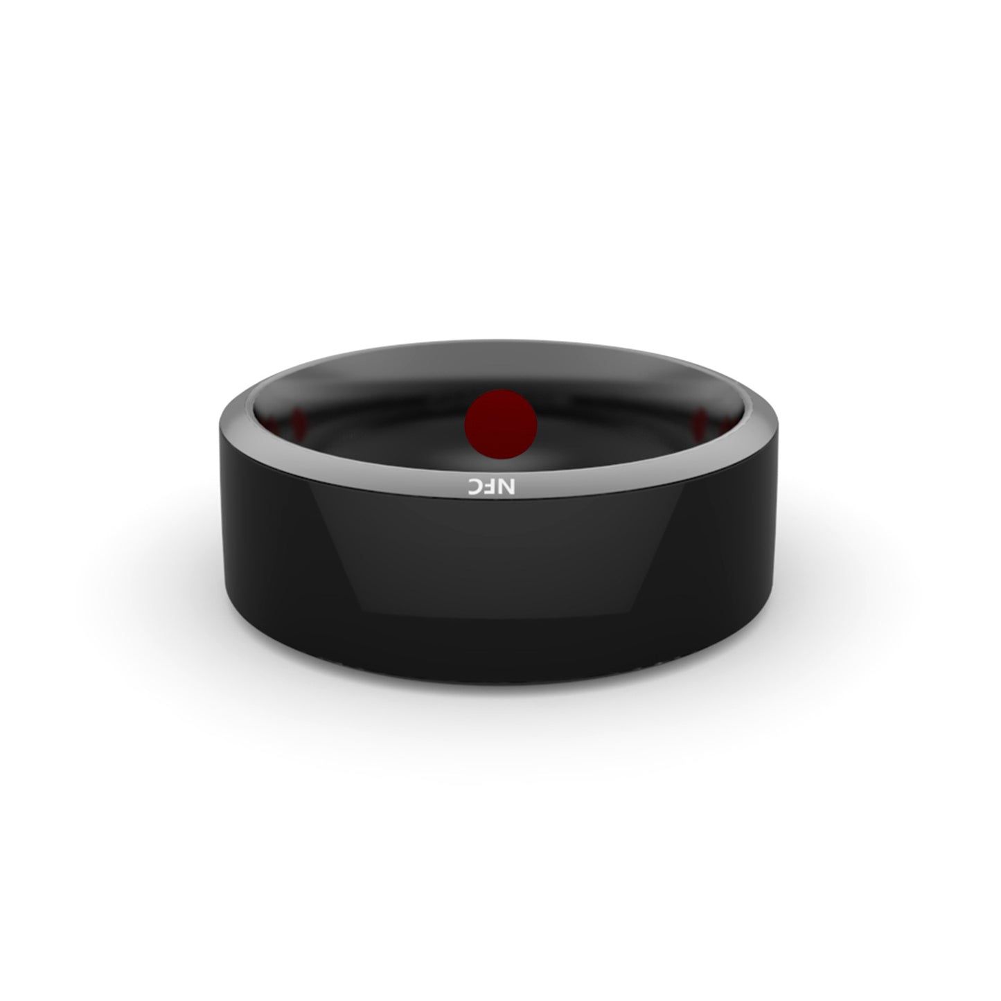 Smart Ring Multifunctional Black High-tech