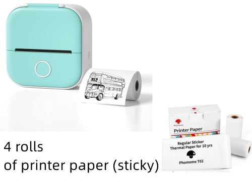 Portable Mini Thermal Photo Printer  Bluetooth-compatible