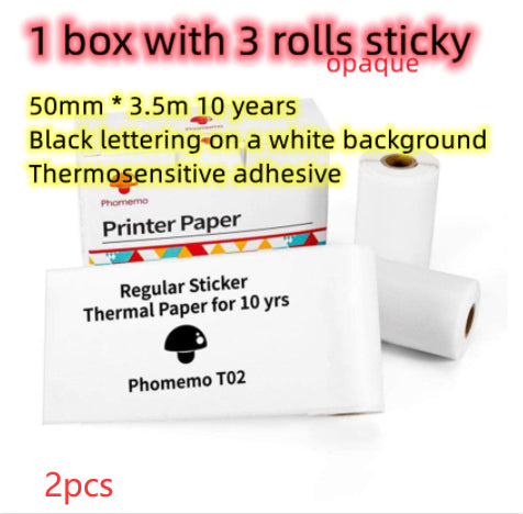 Portable Mini Thermal Photo Printer  Bluetooth-compatible