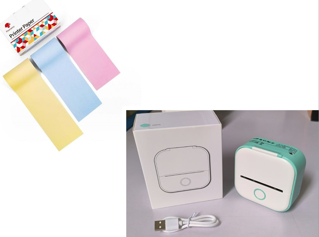 Portable Mini Thermal Photo Printer  Bluetooth-compatible