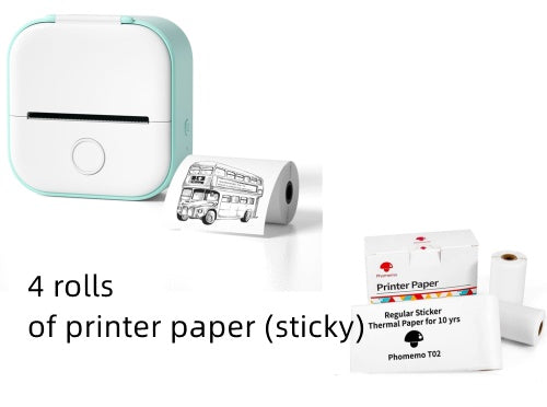Portable Mini Thermal Photo Printer  Bluetooth-compatible