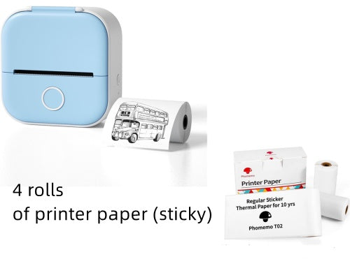Portable Mini Thermal Photo Printer  Bluetooth-compatible