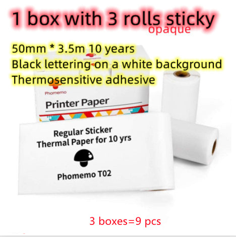 Portable Mini Thermal Photo Printer  Bluetooth-compatible
