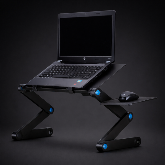 Improved posture.Clean workspace aesthetic