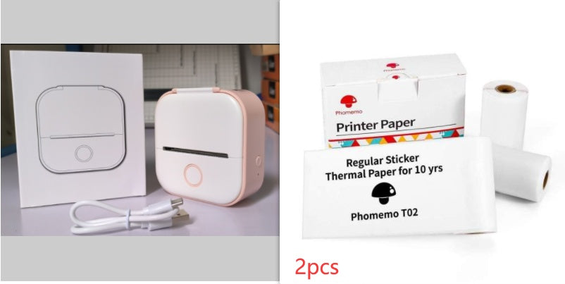 Portable Mini Thermal Photo Printer  Bluetooth-compatible