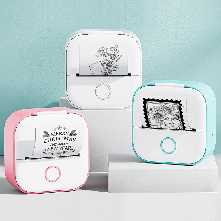 Portable Mini Thermal Photo Printer  Bluetooth-compatible