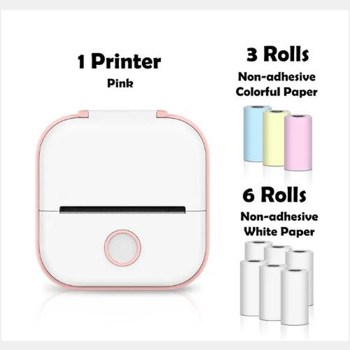 Portable Mini Thermal Photo Printer  Bluetooth-compatible