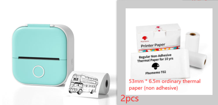 Portable Mini Thermal Photo Printer  Bluetooth-compatible
