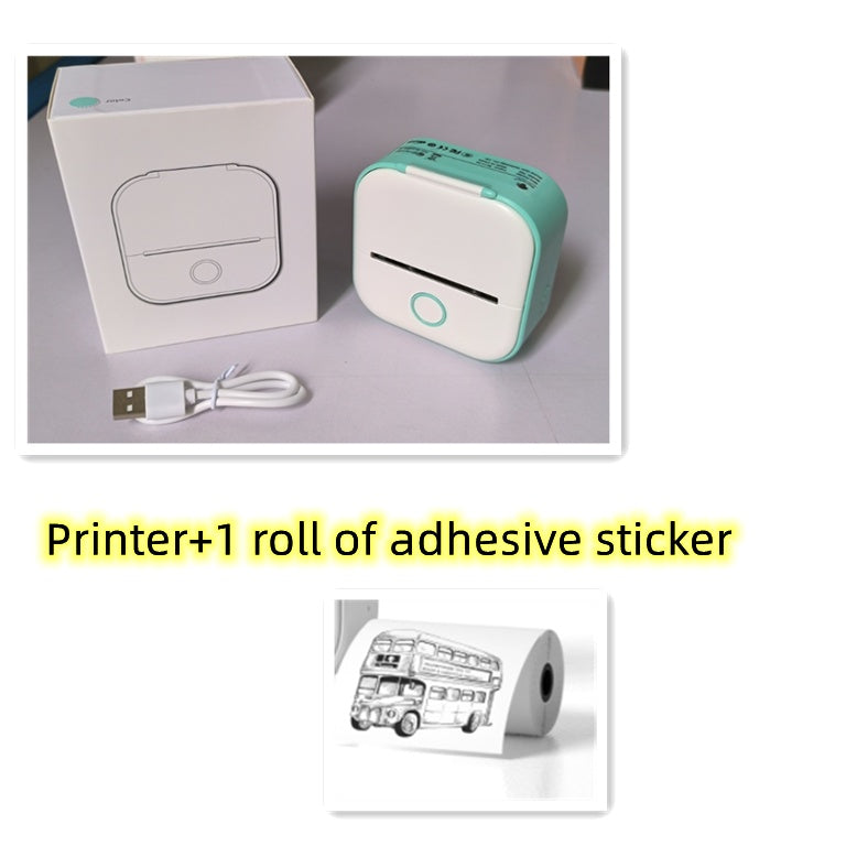 Portable Mini Thermal Photo Printer  Bluetooth-compatible