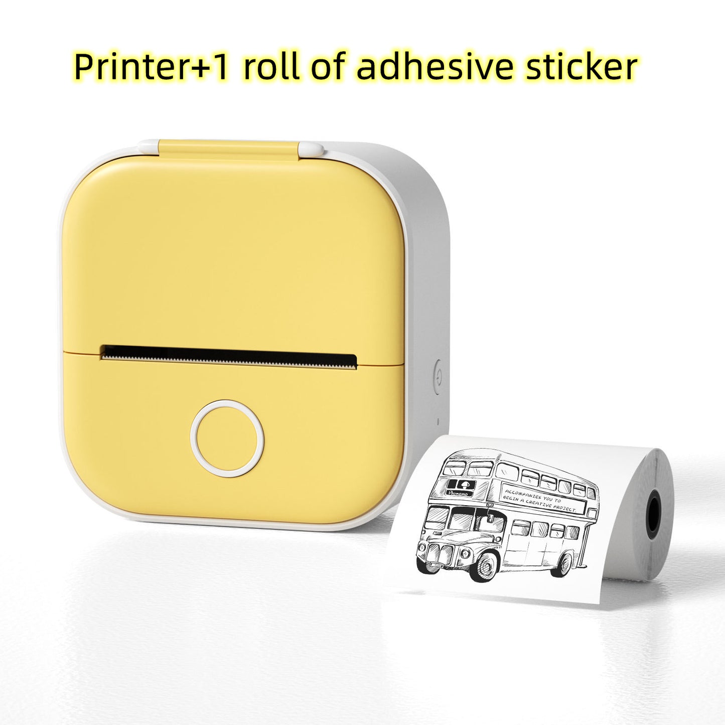 Portable Mini Thermal Photo Printer  Bluetooth-compatible